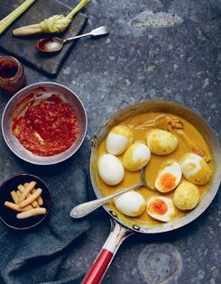 Padang-style eggs