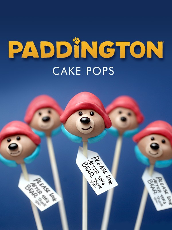 Paddington cake pops