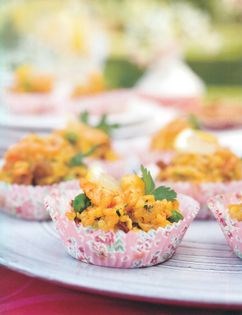 Paella 'cakes'