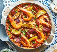 Paella in the oven