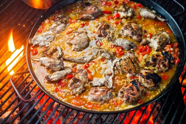 Paella of the land