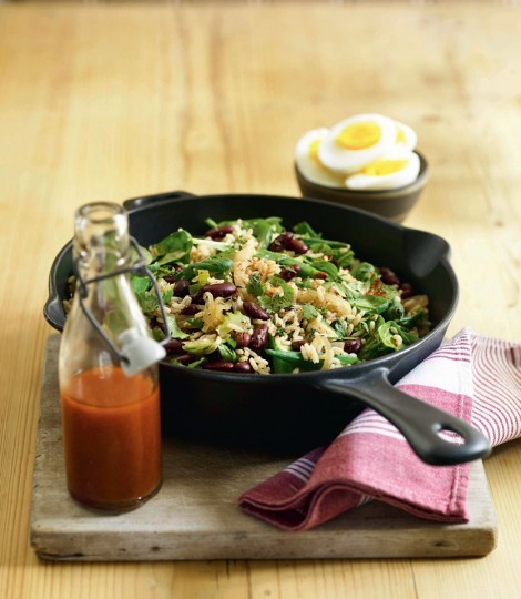 Paella-style 'dirty rice'
