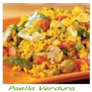 Paella verdura