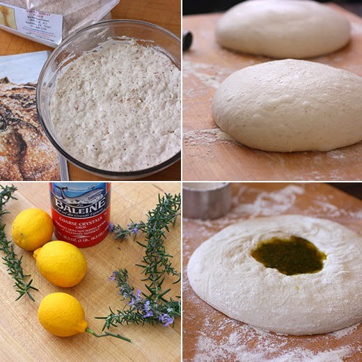 Pain de campagne dough