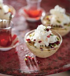 Palace pudding (Keşkül)