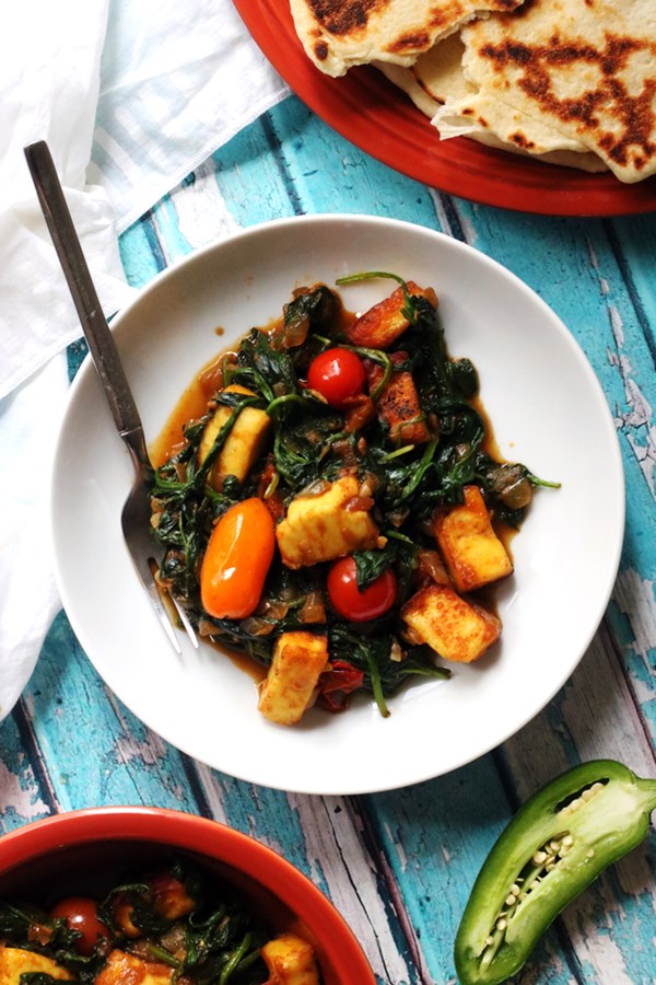 Palak paneer