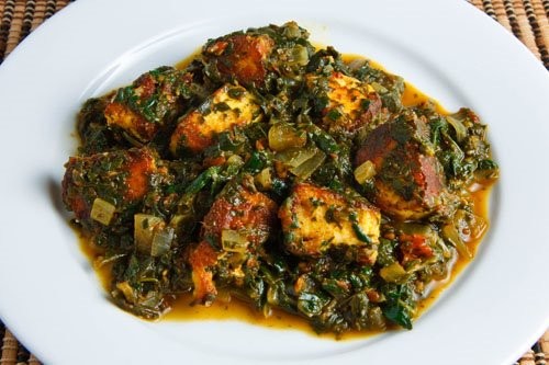 Palak paneer