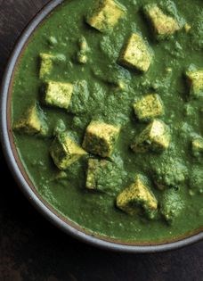 Palak tofu