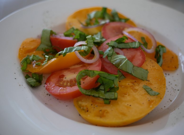 Paleo Caprese salad