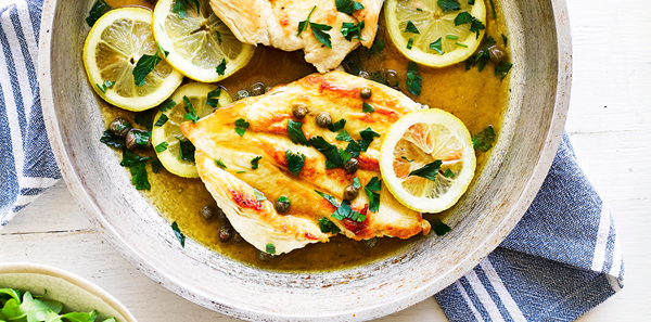 Paleo chicken piccata