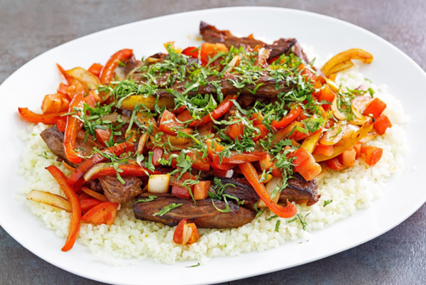 Paleo fajita stir-fry