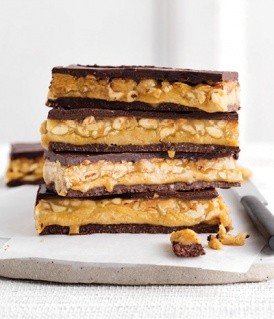 Paleo Snickers bars