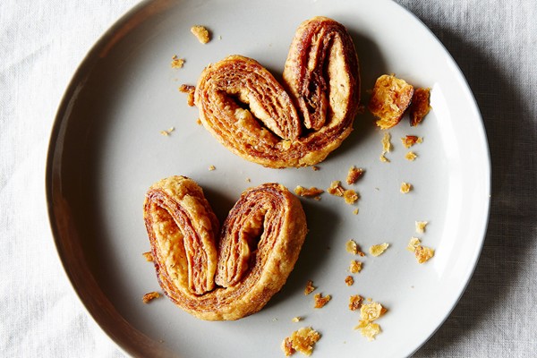 Palmiers (made with blitz puff pastry)