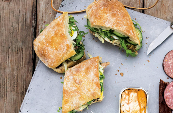 Pan bagnat with fennel