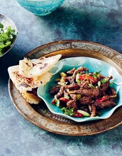 Pan-cooked lamb kebab (Karayee gosfand)