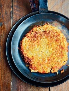 Pan-fried crunchy rice cake (Galette de riz croustillante)