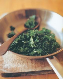 Pan-fried kale