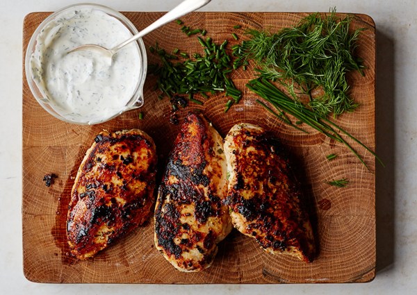 Pan-seared ranch chicken [Ali Slagle]