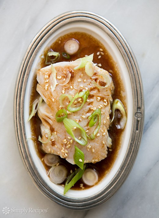 Pan simmered pacific black cod