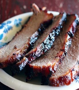 Pan-smoked brisket