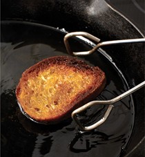 Pan-toasting method