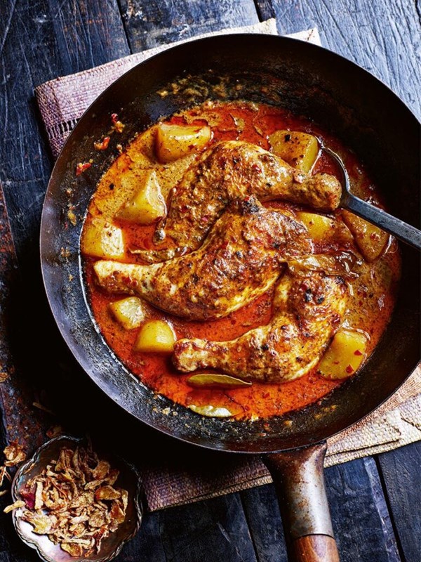 Panang chicken curry 