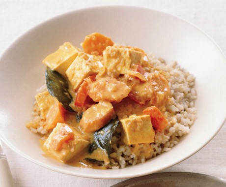 Panang tofu curry