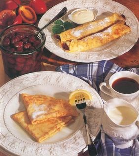 Pancakes jubilee