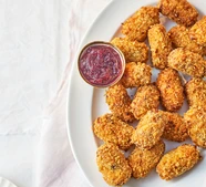 Pancetta, cheddar & cranberry croquettes
