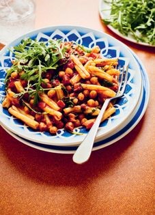 Pancetta, chickpea and rocket sauce