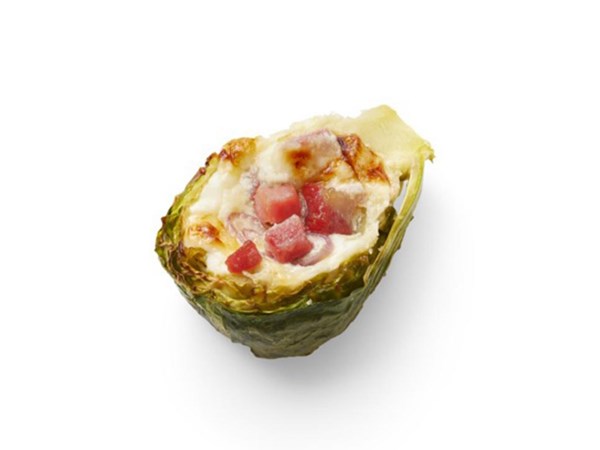 Pancetta stuffed Brussels sprouts 