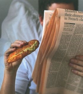 Pandan and coconut-stuffed croissants