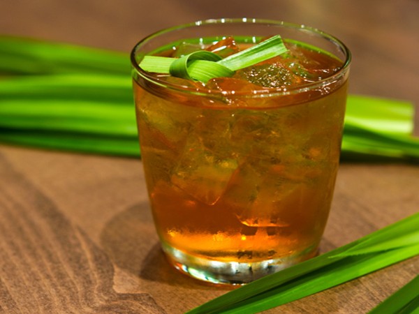 Pandan fashioned cocktail from The Union Bar