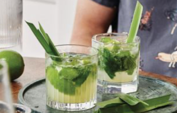 Pandan mojito [Merrick and Georgie Watts]