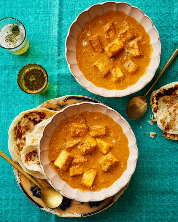 Paneer with cashews (shahi paneer)