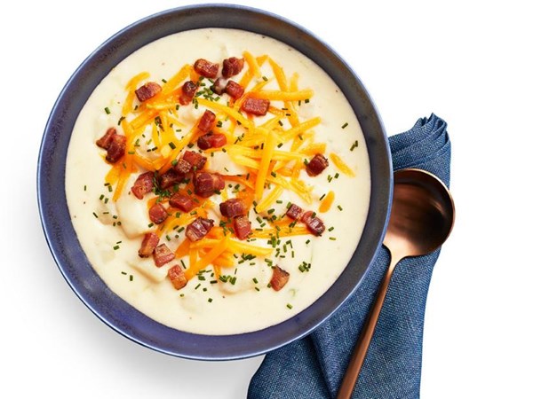 Panera Bread copycat baked potato soup