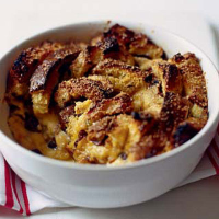 Panettone and butter pudding
