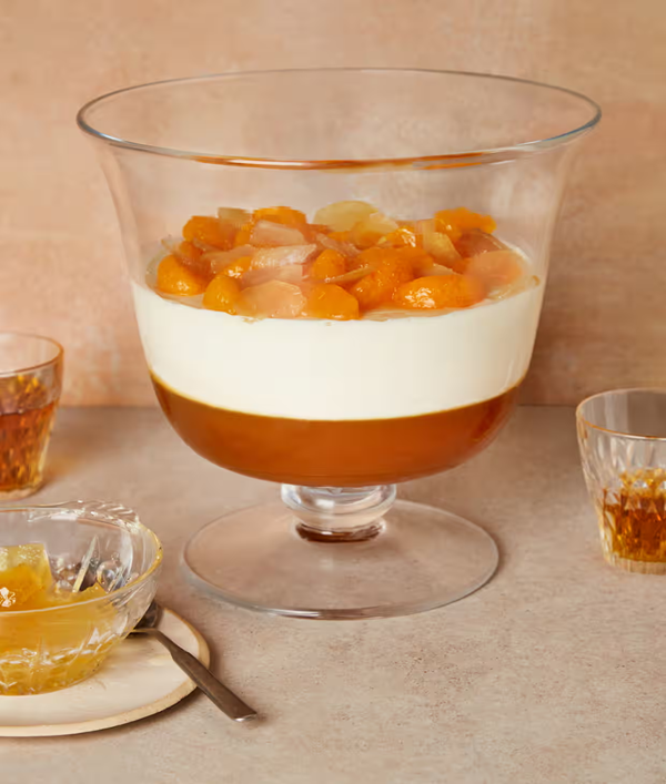 Panna cotta and Grand Marnier jelly