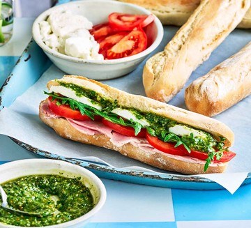 Panuozzo sandwich