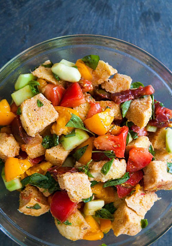 Panzanella bread salad