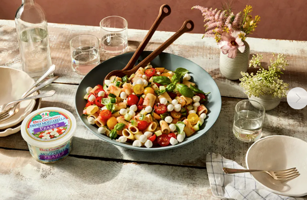 Panzanella-ish pasta salad
