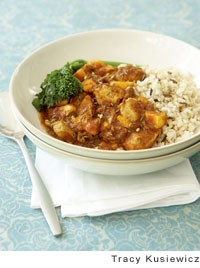 Papaya chicken