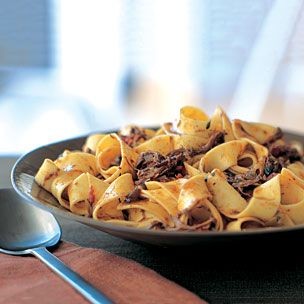 Pappardelle with beef ragù