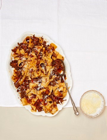 Pappardelle with beef shin ragu