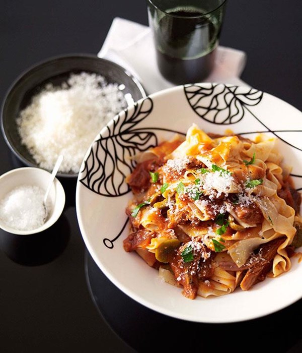 Pappardelle with braised goat ragù [Pablo Tordesillas]