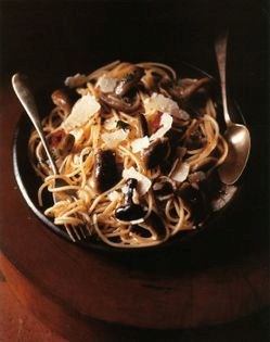 Pappardelle with ceps