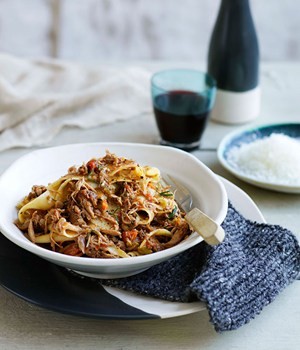 Pappardelle with duck ragù