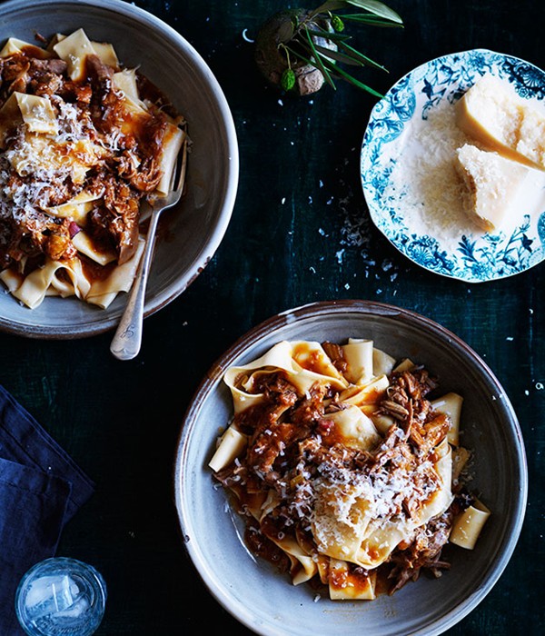 Pappardelle with duck ragù