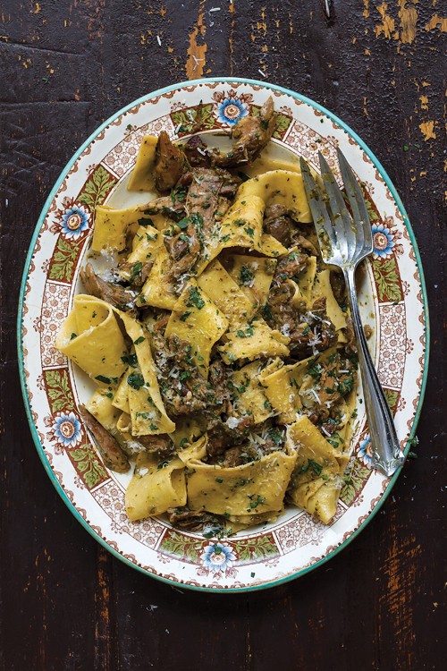 Pappardelle with duck sugo