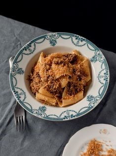 Pappardelle with lamb shoulder ragout